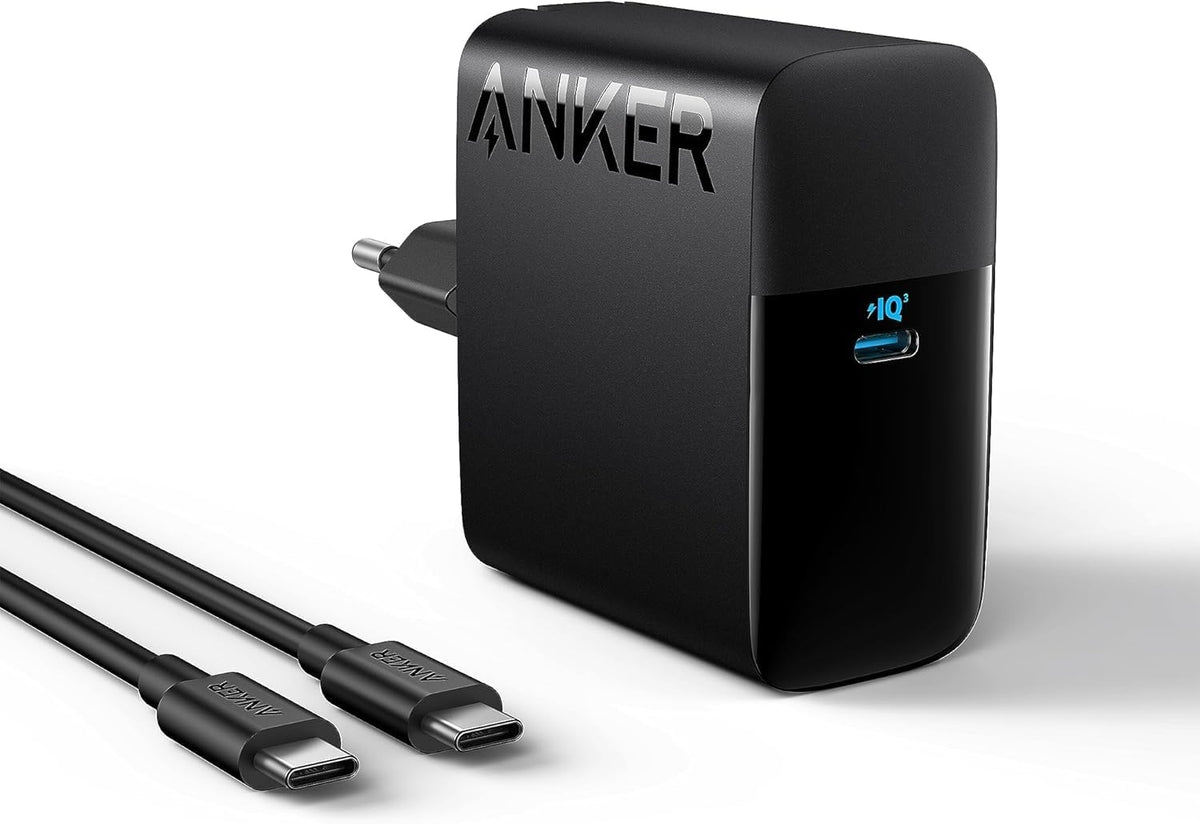Anker 100W USB-C oplader, PIQ 3.0 kompakt hurtigoplader