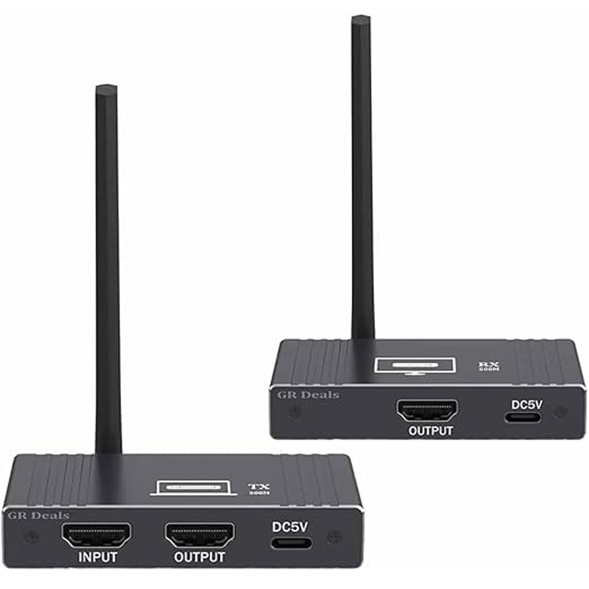 NÖRDIC 1080P Full HD HDMI Trådløs 180m Forlænger TX til RX Loop Out WiFi 5.8G