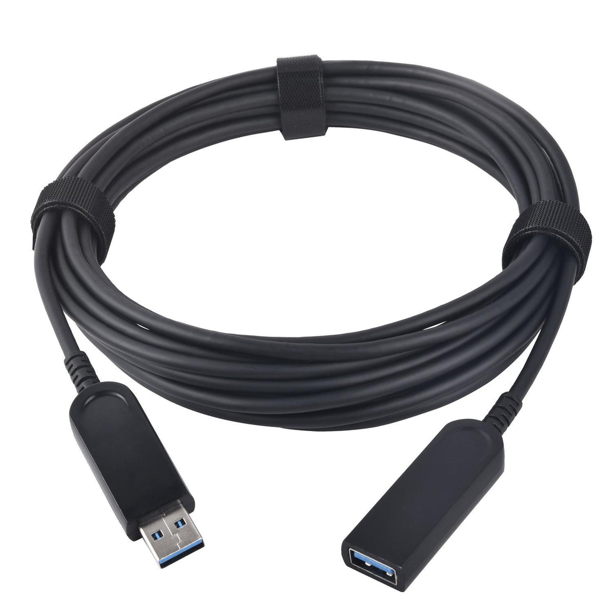 NÖRDIC 10m aktivt AOC fiberkabel 10Gbps USB 3.2 En han til USB3.2 En hun USB 3.2 forlængerkabel