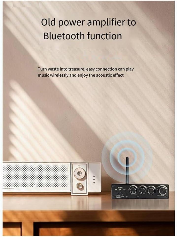 NÖRDIC Bluetooth 5.3 Audio Modtager DAC Konverter USB Hukommelse 3.5MM AUX RCA Coaxial