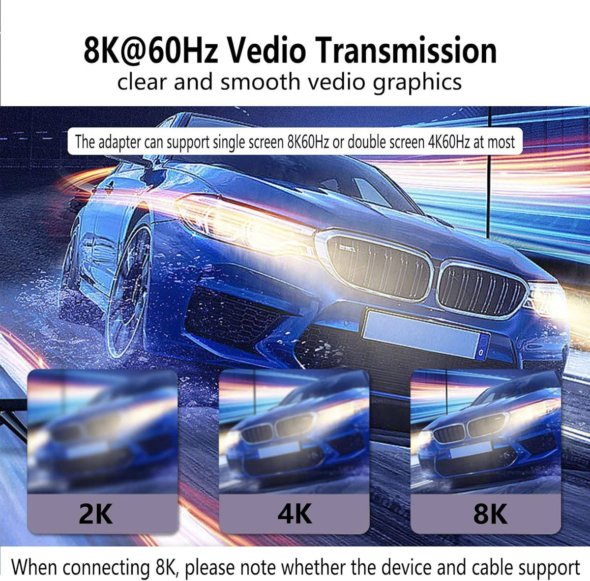NÖRDIC USB4 vinklet adapter han til hun 40G 8K60Hz PD100W