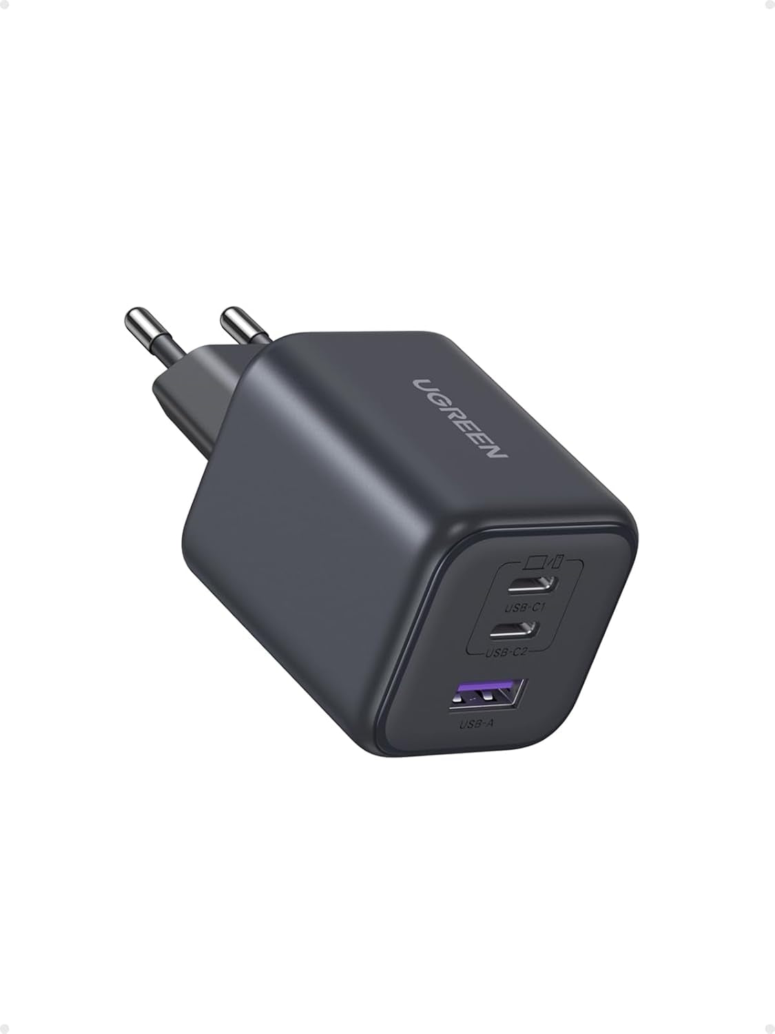 UGREEN 45W USB-C Oplader med 3 porte, PPS hurtigoplader