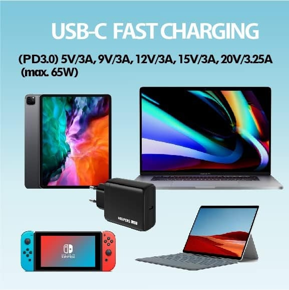 NÖRDIC Vægoplader USB-C PD65W Nano
