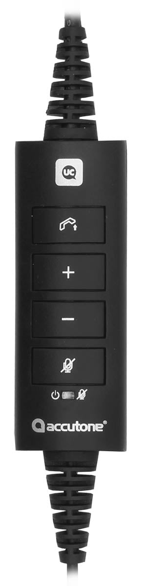 Accutone binauralt kablet headset