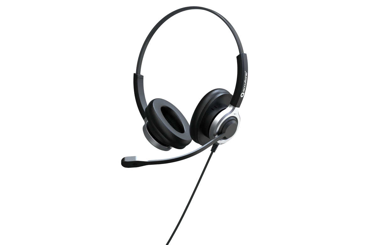 Accutone binauralt kablet headset
