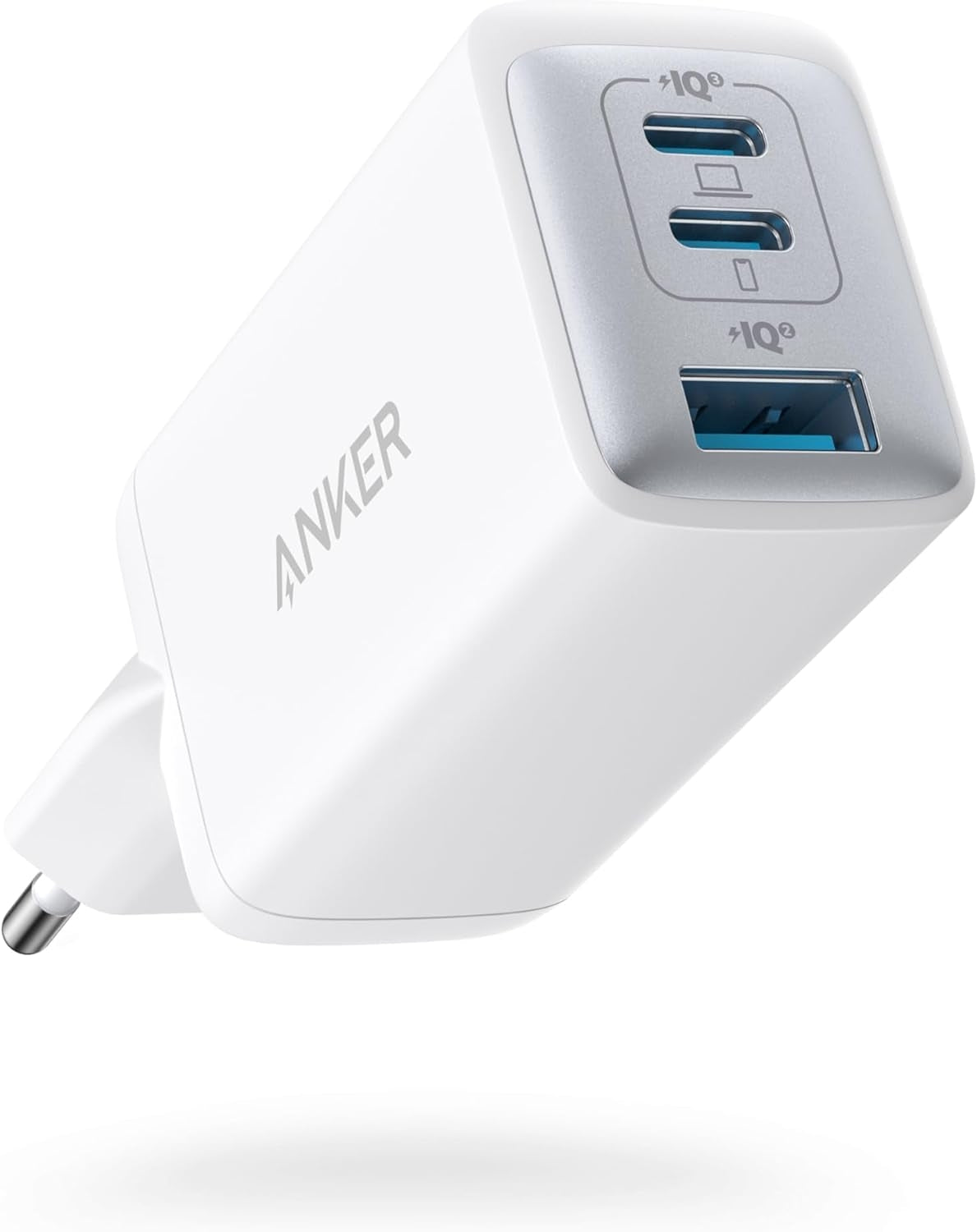 Anker Nano 65W USB-C oplader, 3-ports PPS-hurtigoplader, iPad-oplader