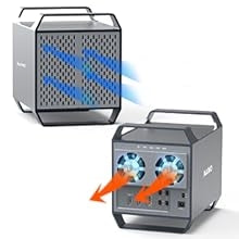 Maiwo K35284A 4-bay DAS-design til 3,5” SATA HDD med 2 køleblæsere, USB‑C & 10 Gbps hastighed, ingen RAID