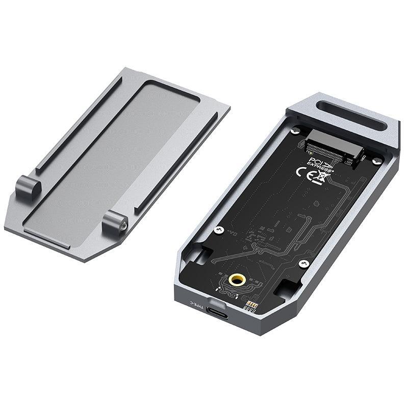 Maiwo K1695 USB4.0 NVMe eksternt kabinet 8TB M og B&M nøgle 2280