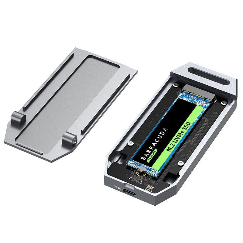 Maiwo K1695 USB4.0 NVMe eksternt kabinet 8TB M og B&M nøgle 2280