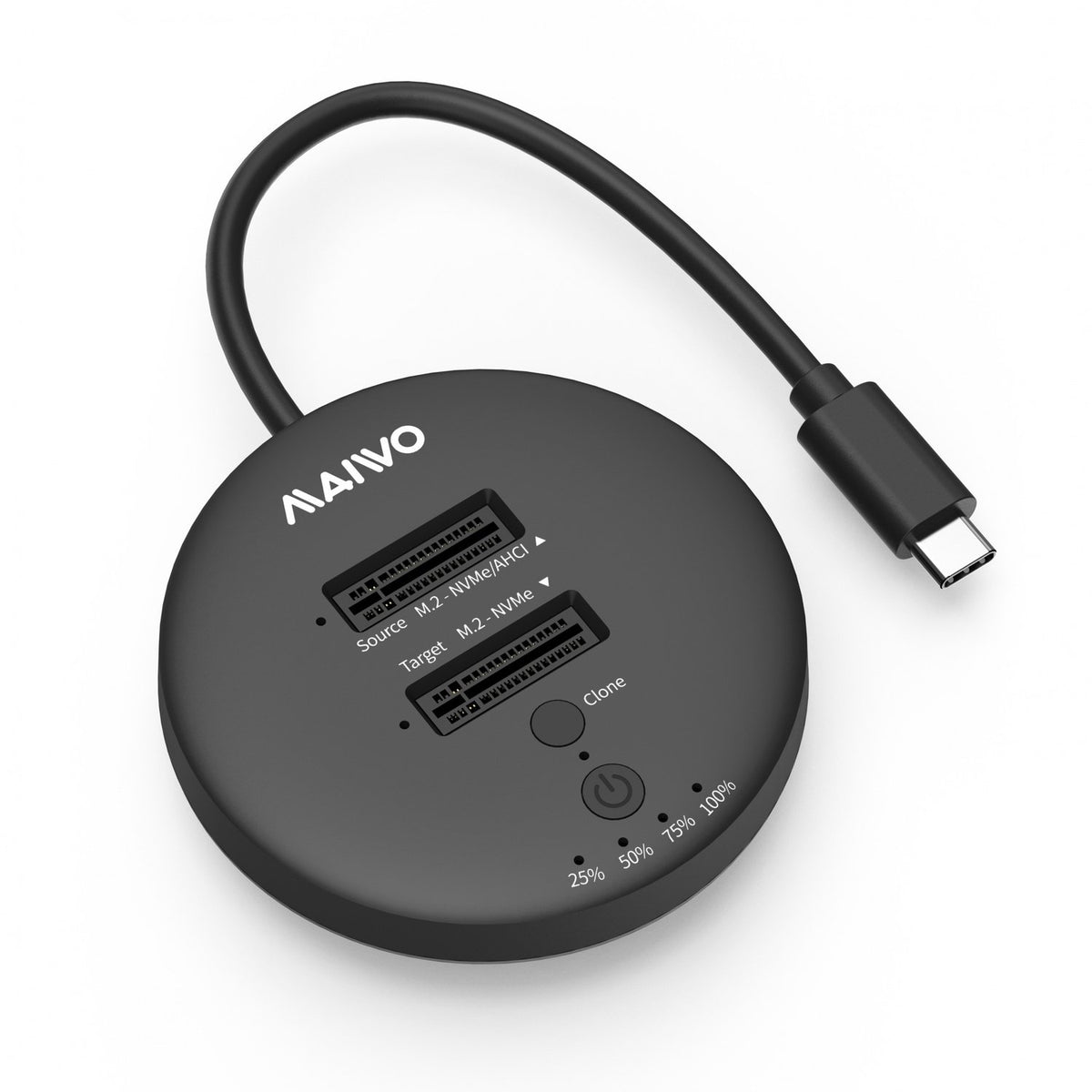 Maiwo K3026P USB3.2 NVMe M.2 SSD klon dockingstation