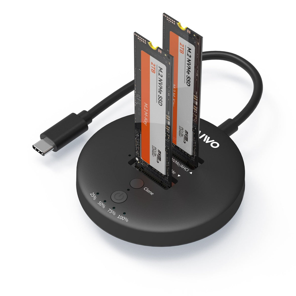 Maiwo K3026P USB3.2 NVMe M.2 SSD klon dockingstation