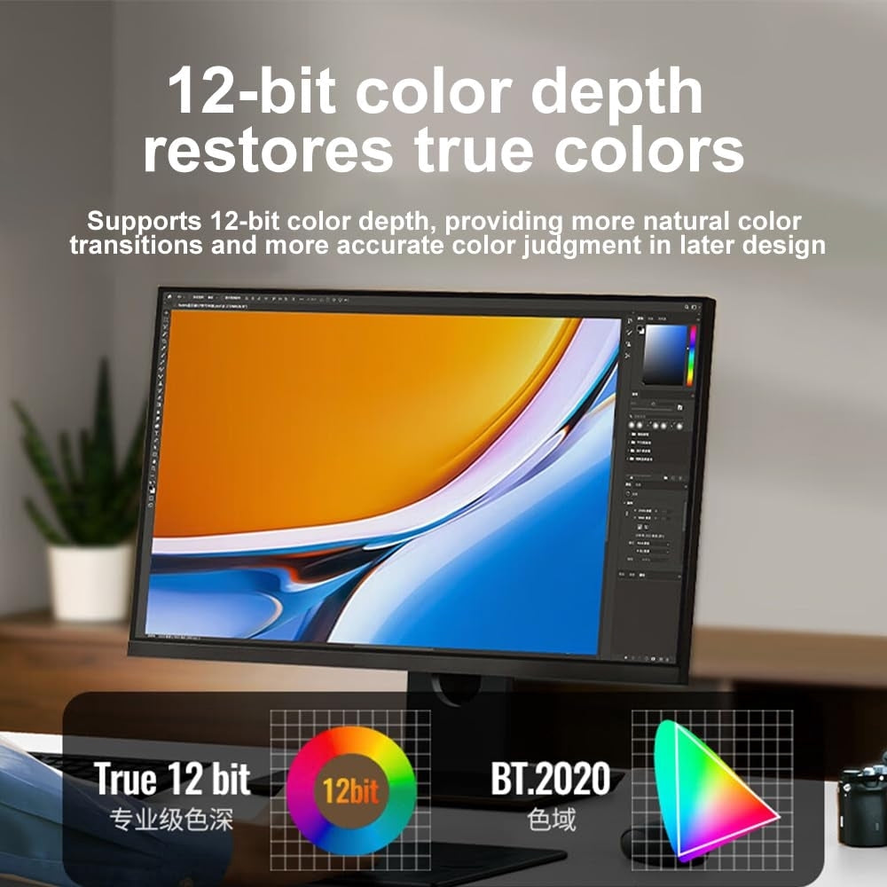 NÖRDIC 1m bidirektionel USB-C til DisplayPort 2.1 kabel 16K60Hz 8K240Hz/120Hz 4K240/165/144/60 HDR HDCP2.3