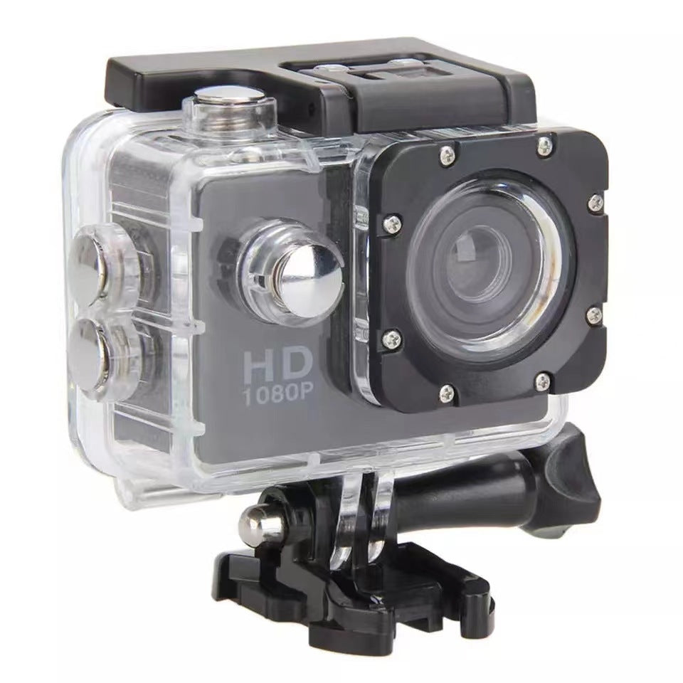 NÖRDIC Actionkamera 1080P 12MP Full HD 2,0" Skærm WiFi, 30m vandtæt