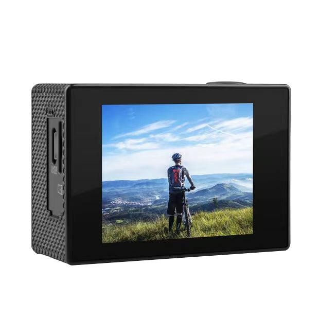 NÖRDIC Actionkamera 1080P 12MP Full HD 2,0" Skærm WiFi, 30m vandtæt