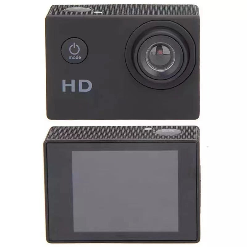 NÖRDIC Actionkamera 1080P 12MP Full HD 2,0" Skærm WiFi, 30m vandtæt