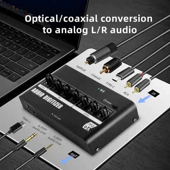 NÖRDIC digitalt og analogt lydinterface med bluetooth