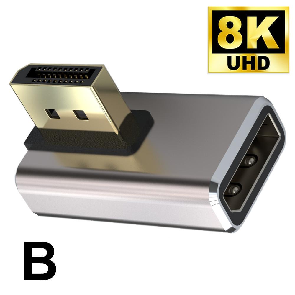 NÖRDIC Displayport adapter han til hun 8K60Hz 4K144/120/60Hz