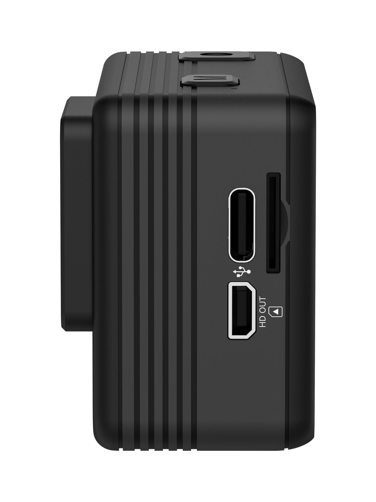 NÖRDIC Actionkamera med dobbeltskærm 4K@30Hz, WiFi, 30m vandtæt, 20 MP, 2,0"/1,3" skærme