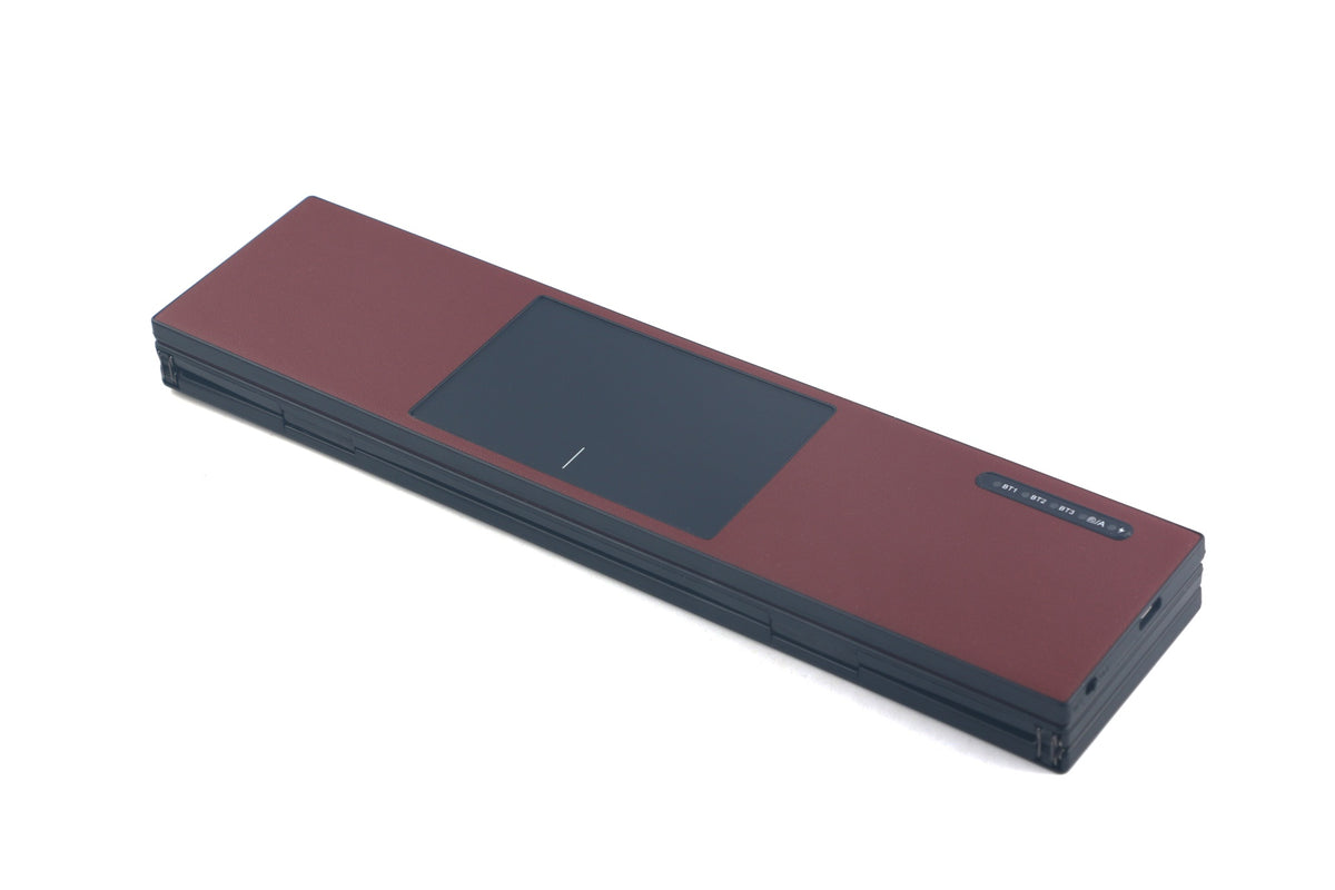 NÖRDIC foldbart Bluetooth-tastatur med touchpad til iOS, Android, Windows, laptop, PC, tablet og smartphone, US layout