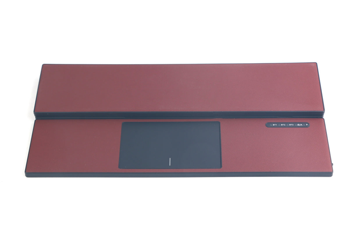 NÖRDIC foldbart Bluetooth-tastatur med touchpad til iOS, Android, Windows, laptop, PC, tablet og smartphone, US layout