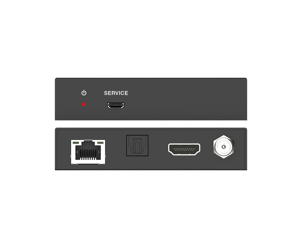 NÖRDIC HDMI eARC SPDIF lydforlænger over CAT6-kabel 100m
