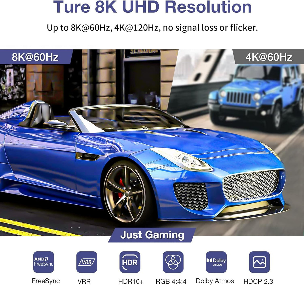 NÖRDIC USB-C til HDMI 8K60Hz adapter