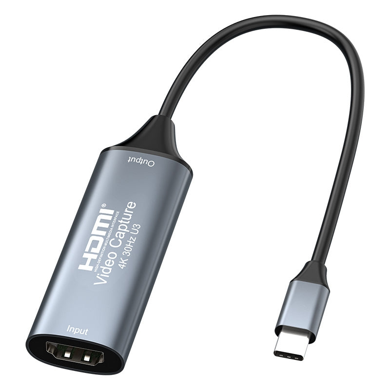 NÖRDIC Videooptagekort USB-C 4K30Hz USB3.0