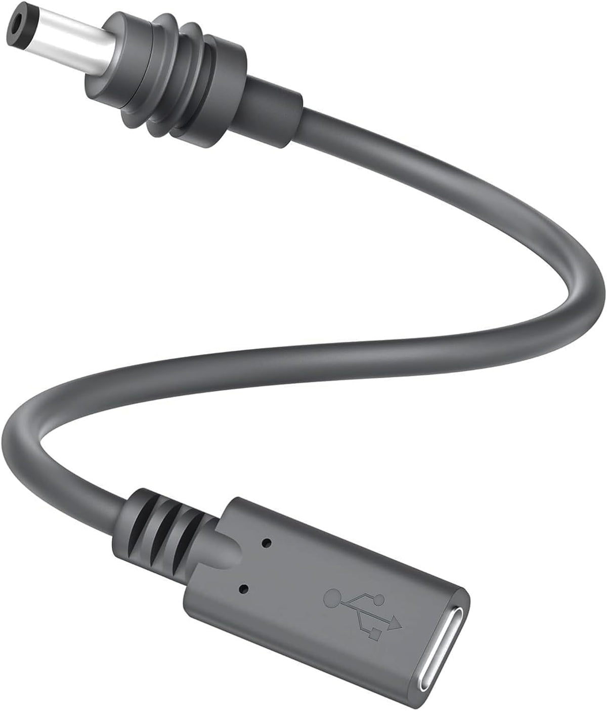 Starlink Mini DC 5,5×2,1mm han til USB-C hun 20cm, vandtæt, 60W PD-smartchip
