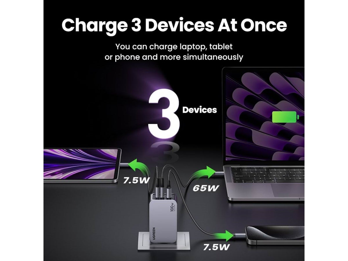 UGREEN Nexode X USB C Oplader 100W