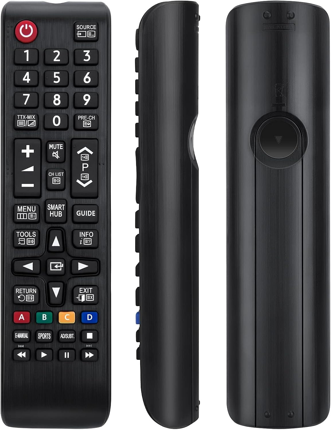 Universel fjernbetjening til Samsung Smart TV kompatibel med Samsung originale fjernbetjeninger