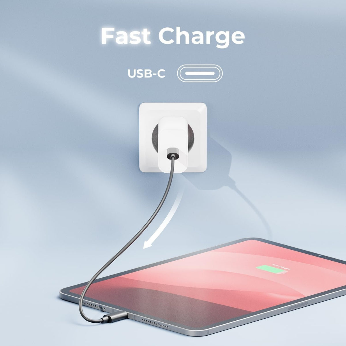 Vægoplader USB-C 20W PD