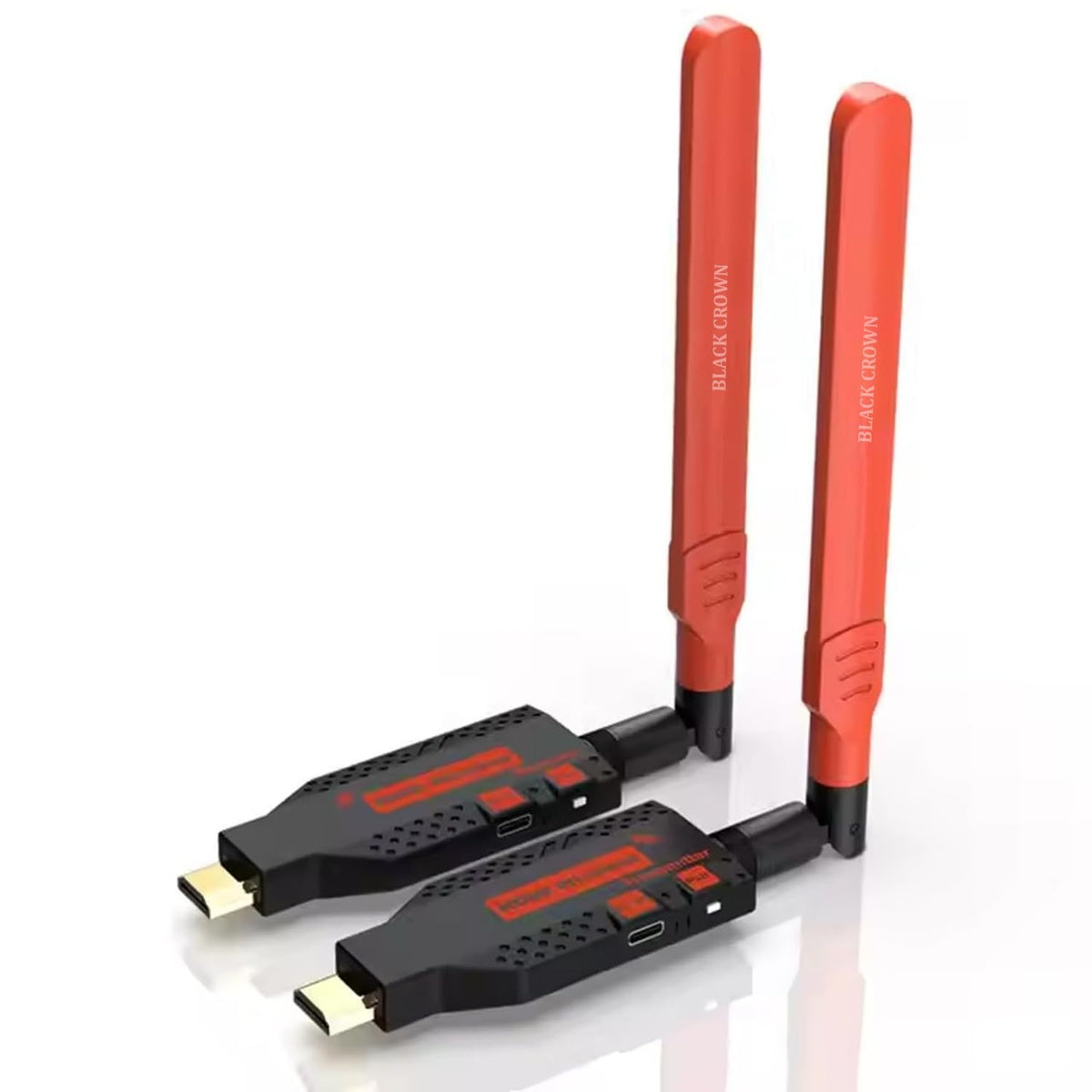 NÖRDIC Trådløs HDMI-forlænger Sender & Modtager 150m, 1080P@60Hz Full HD, 5G Plug & Play
